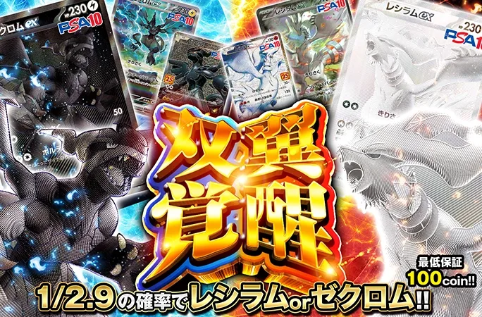 1/2.9の確率でレシラムorゼクロム！双翼覚醒｜オリくじ