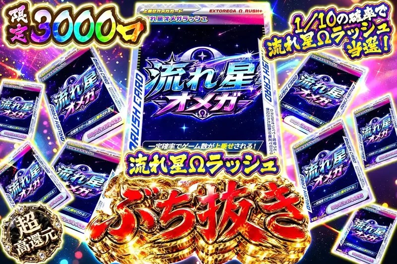 流れ星Ωラッシュぶち抜き｜エクストレカ