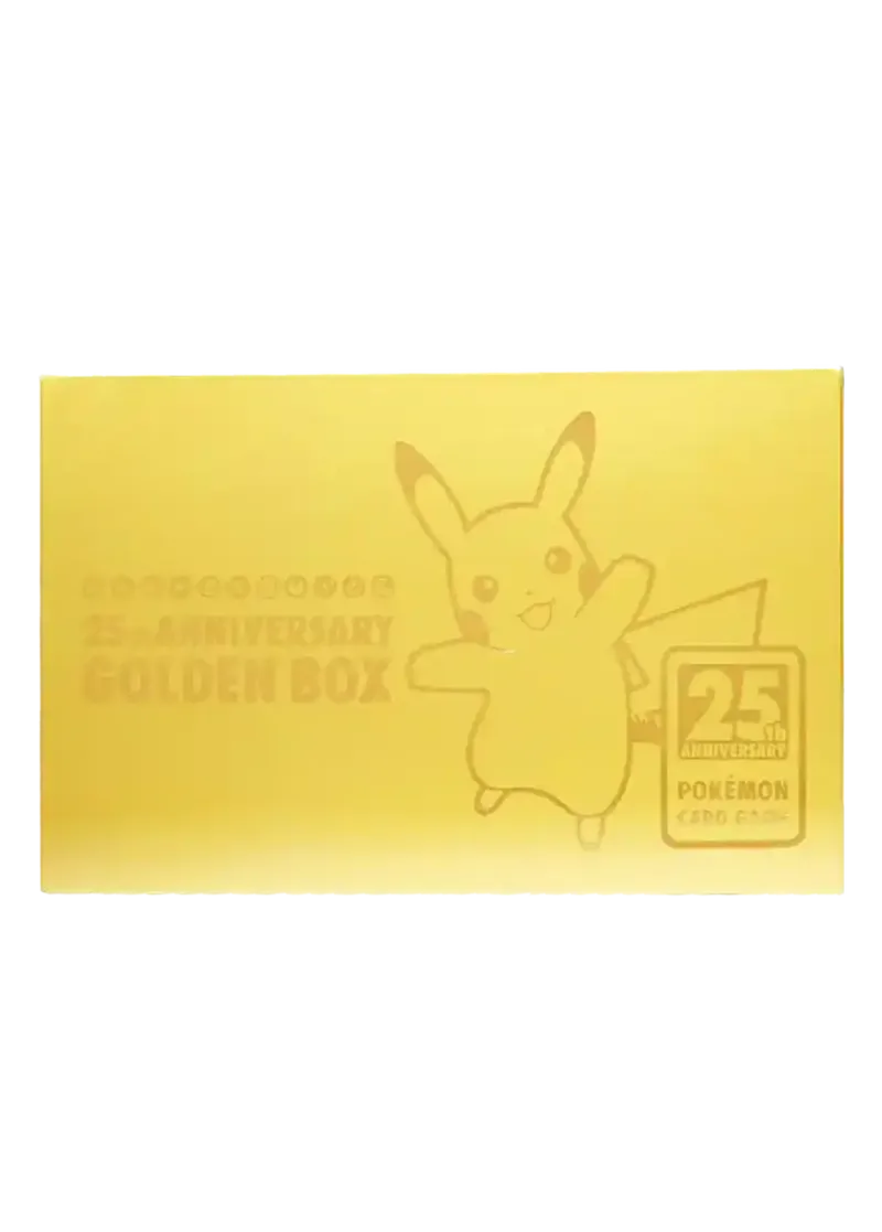 ゴールデンBOX(25th ANNIVERSARY) 1BOX｜ポケモンカードゲーム