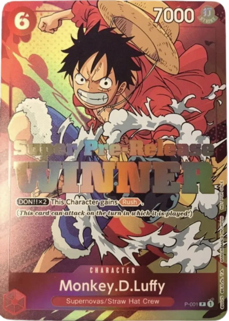 【英語版】モンキー・D・ルフィ(WINNER)｜ONE PIECEカードゲーム