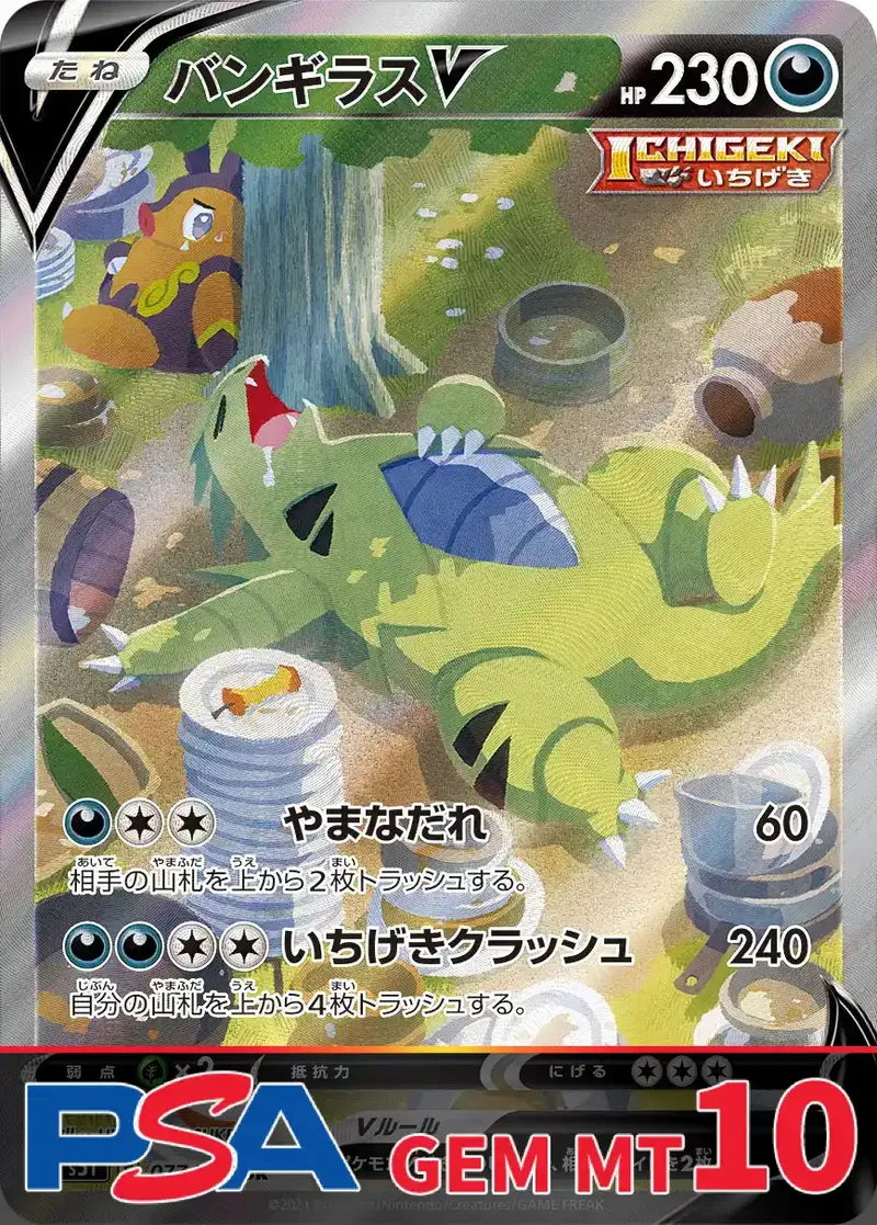 バンギラスV PSA10｜ポケモンカードゲーム