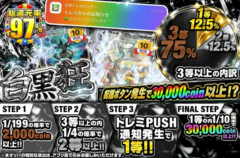 白黒狂｜日本トレカセンター