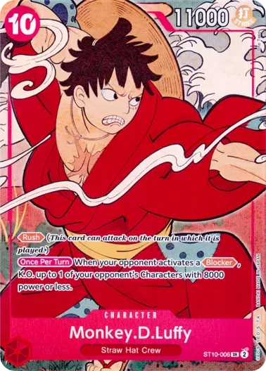 (PSA10)モンキー・D・ルフィ(英語版/illust:Ono Tako)｜ONE PIECEカードゲーム
