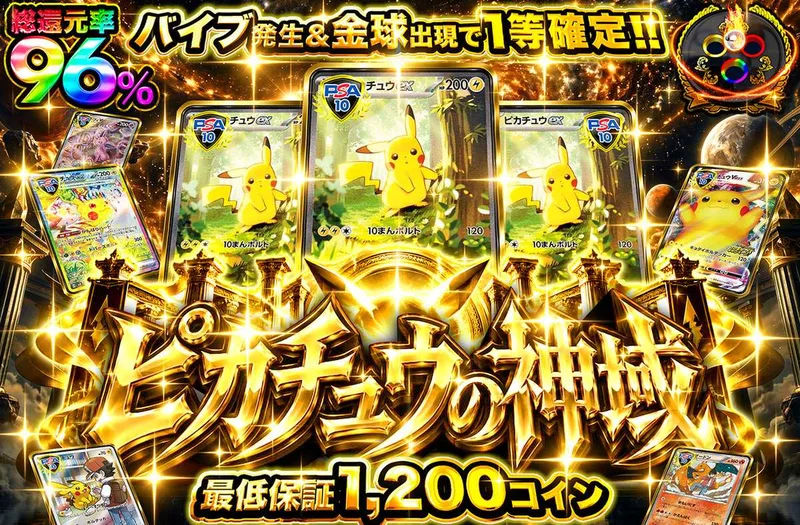 ピカチュウの神域｜オリパワン