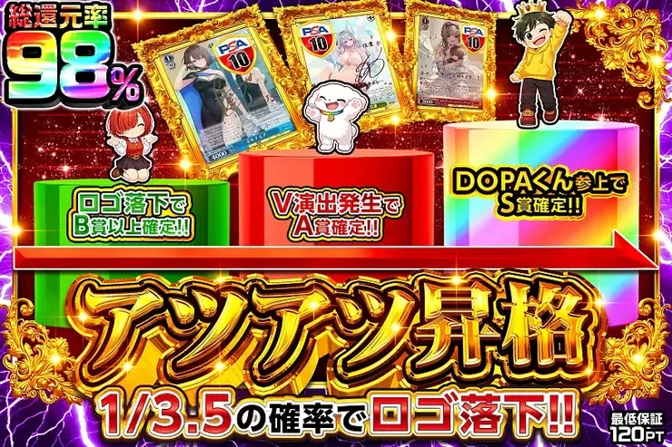 アツアツ昇格｜DOPA!オリパ