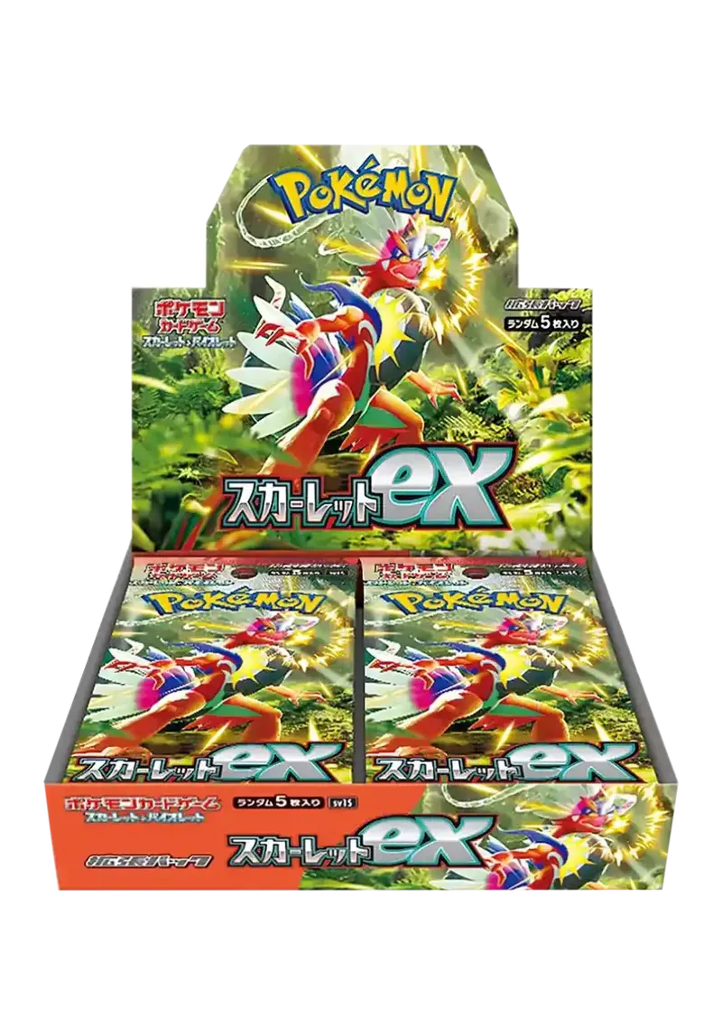 スカーレットex 1BOX｜ポケモンカードゲーム