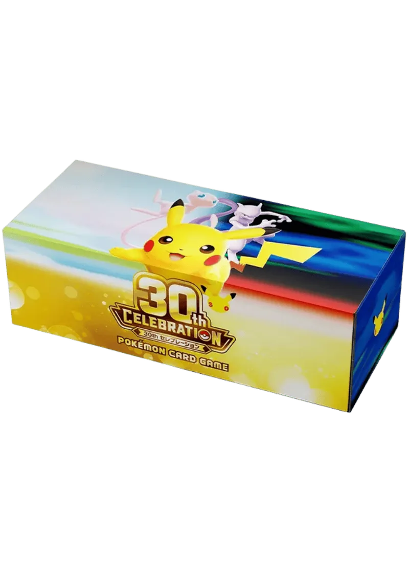 ポケモンカードゲーム ロングカードボックス 30th CELEBRATION｜ポケモンカードゲーム
