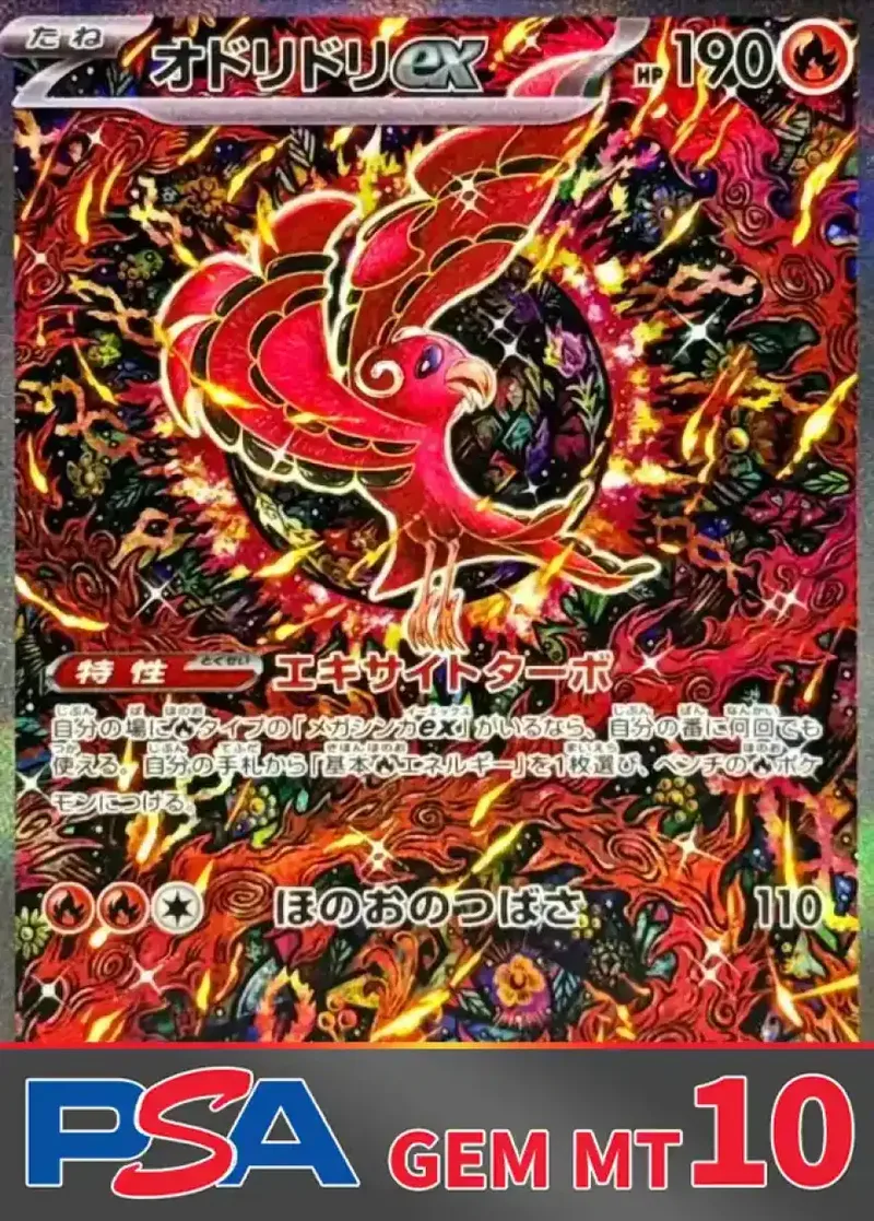 オドリドリex PSA10｜ポケモンカードゲーム