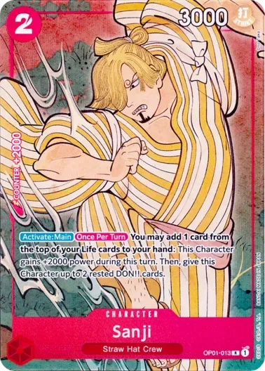 (PSA10)サンジ(英語版/illust:Ono Tako)｜ONE PIECEカードゲーム