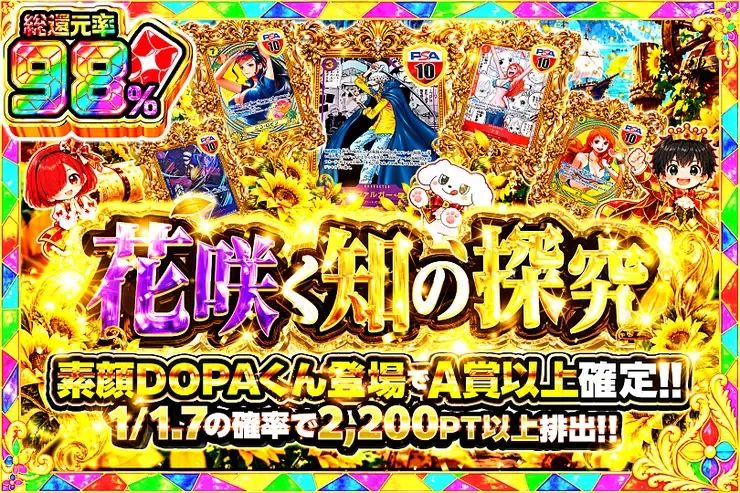 毎月24,25日はDOPA!祭 花咲く知の探究｜DOPA!オリパ