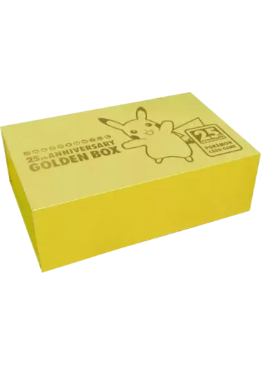 [1BOX]25th ANNIVERSARY GOLDEN BOX｜ポケモンカードゲーム