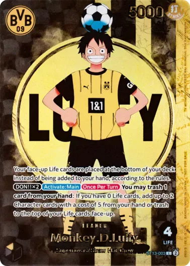 (PSA10)モンキー・D・ルフィ(英語版/ドルトムント)｜ONE PIECEカードゲーム