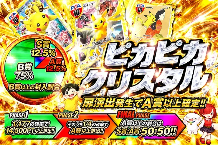 毎月17日は激アツ7! ピカピカクリスタル｜DOPA!オリパ