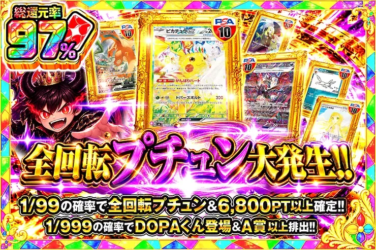 全回転プチュン大発生!!｜DOPA!オリパ
