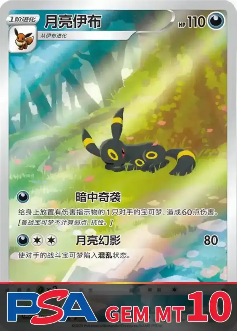 ブラッキー(中国語版) PSA10｜ポケモンカードゲーム