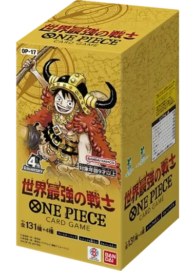 [1BOX]世界最強の戦士｜ONE PIECEカードゲーム