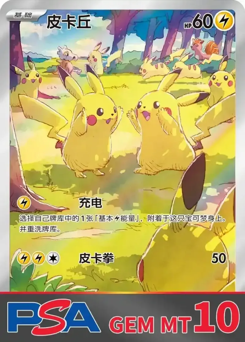 ピカチュウ(中国語版) PSA10｜ポケモンカードゲーム