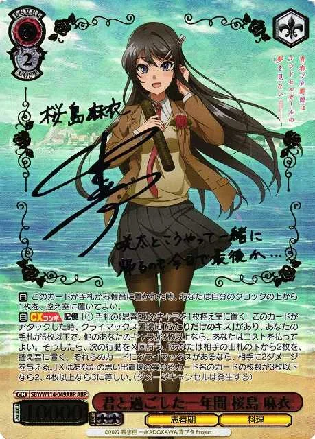君と過ごした一年間 桜島 麻衣｜ヴァイスシュヴァルツ