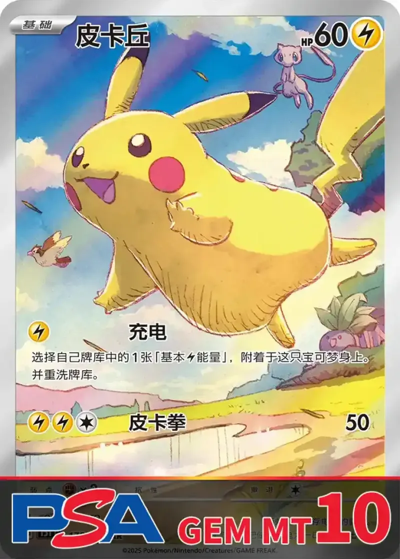 ピカチュウ(中国語版) PSA10｜ポケモンカードゲーム