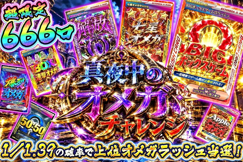 真夜中のオメガチャレンジ｜エクストレカ
