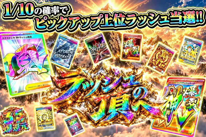 ラッシュの頂へ｜エクストレカ