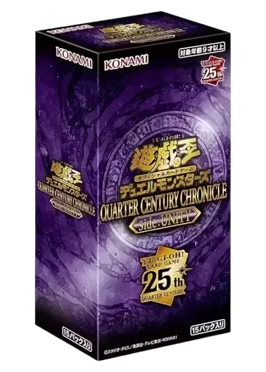 [1BOX]QUARTERCENTURYCHRONICLE side:UNITY｜遊☆戯☆王オフィシャルカードゲーム