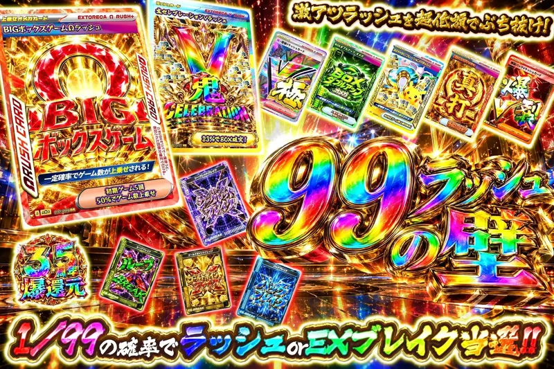 99ラッシュの壁｜エクストレカ
