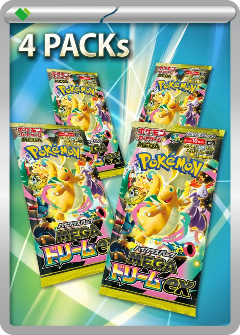 MEGAドリームex(4PACK)｜ポケモンカードゲーム