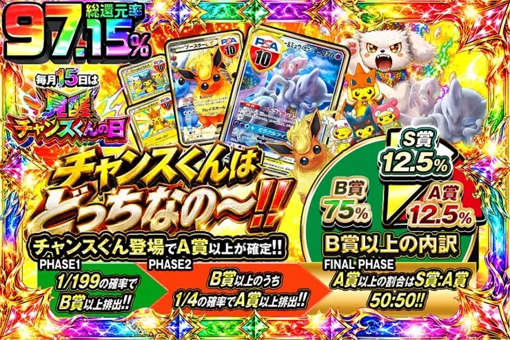 毎月15日は覚醒チャンスくんの日 チャンスくんはどっちなの～!!｜DOPA!オリパ