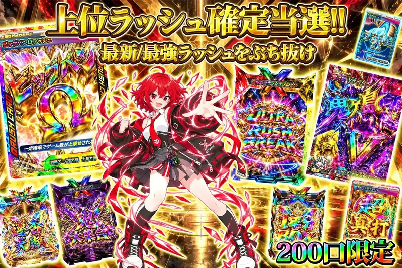 100%超上位ラッシュ確定!!｜エクストレカ