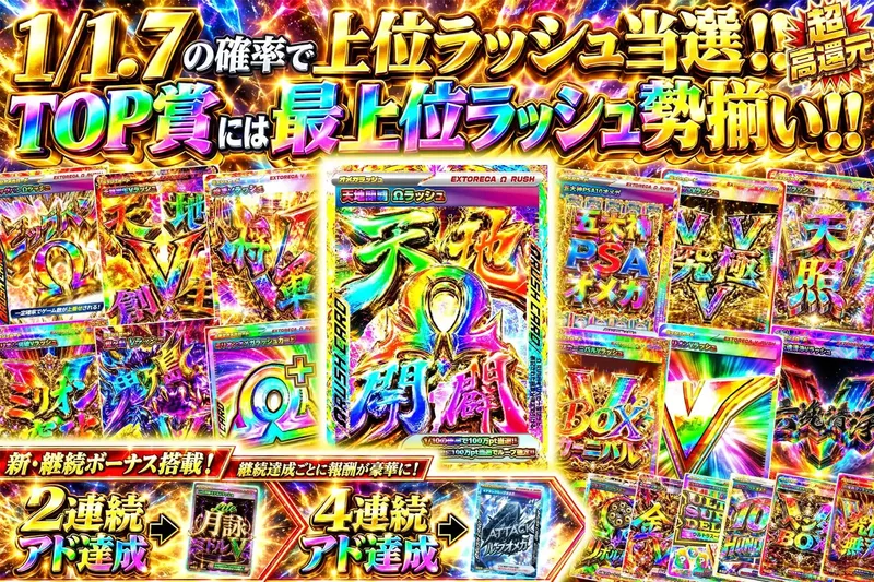 ラッシュ多段天井｜エクストレカ