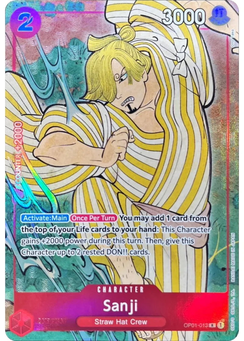 サンジ｜ONE PIECEカードゲーム