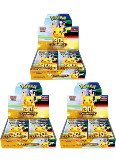 【3BOXセット】30th CELEBRATION｜ポケモンカードゲーム