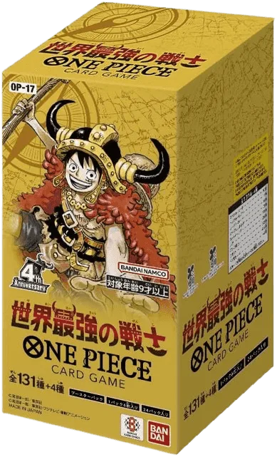 (未開封BOX) 世界最強の戦士【OP-17】 -  (-)｜ONE PIECEカードゲーム
