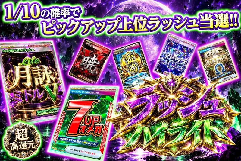 ラッシュハイライト｜エクストレカ