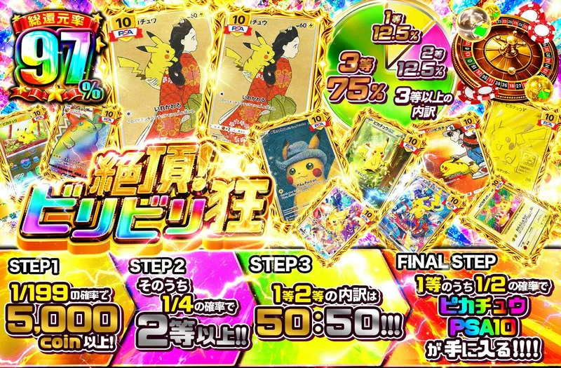 絶頂！ビリビリ狂｜日本トレカセンター