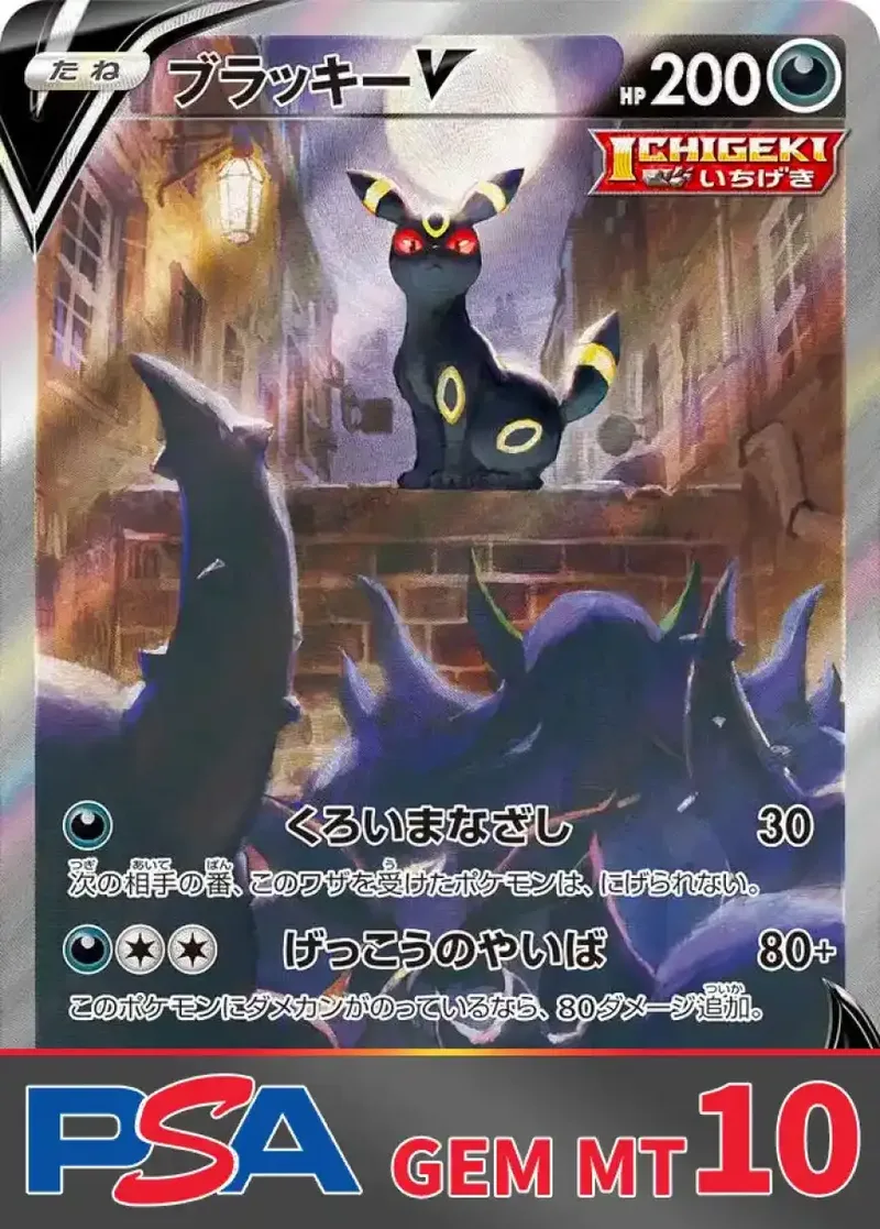 ブラッキーV PSA10｜ポケモンカードゲーム