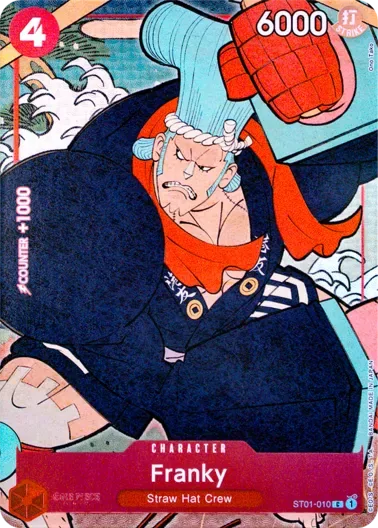 (PSA10)フランキー(英語版/illust:Ono Tako)｜ONE PIECEカードゲーム