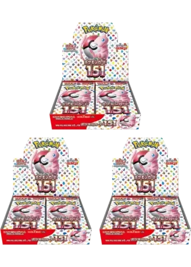 【3BOXセット】151｜ポケモンカードゲーム