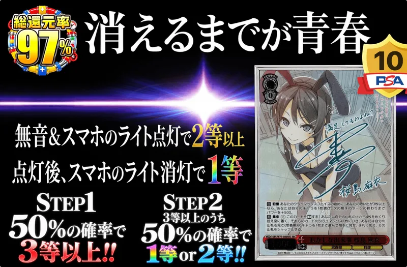 消えるまでが青春｜日本トレカセンター