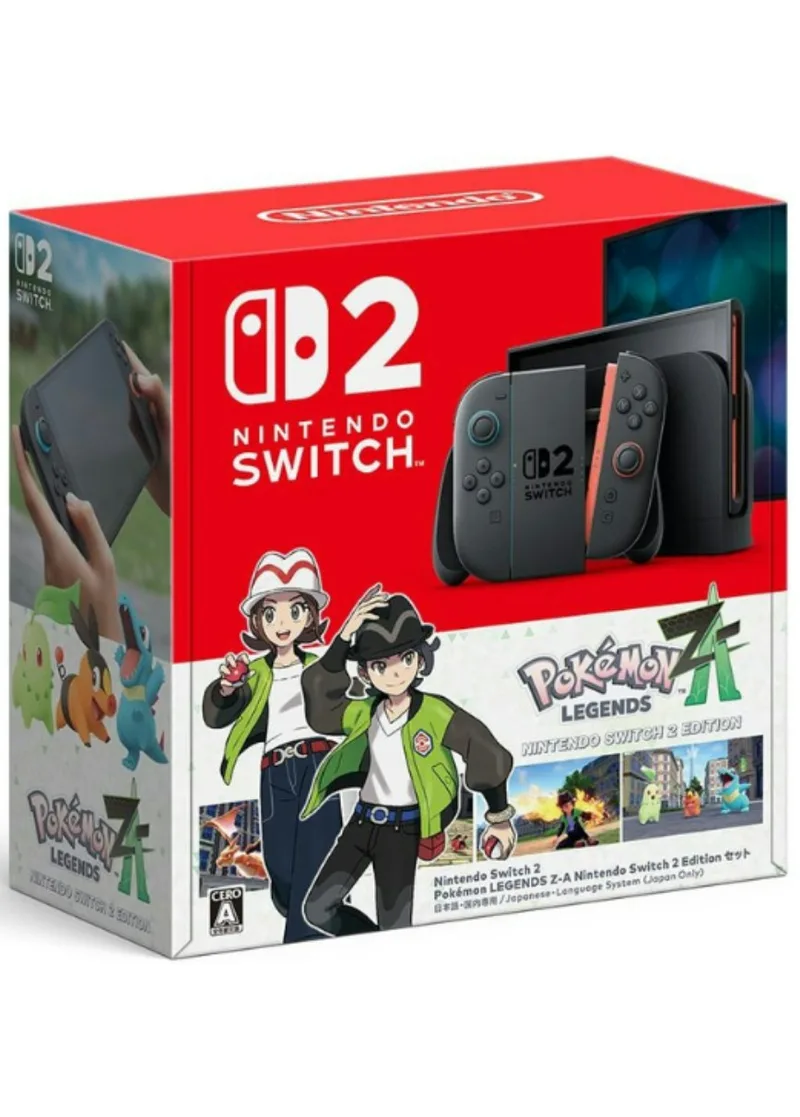 Nintendo Switch 2（日本語・国内専用） Pokémon LEGENDS Z-A Nintendo Switch 2 Edition セット｜ポケモンカードゲーム