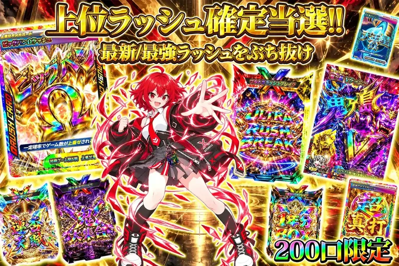 100%超上位ラッシュ確定!!｜エクストレカ
