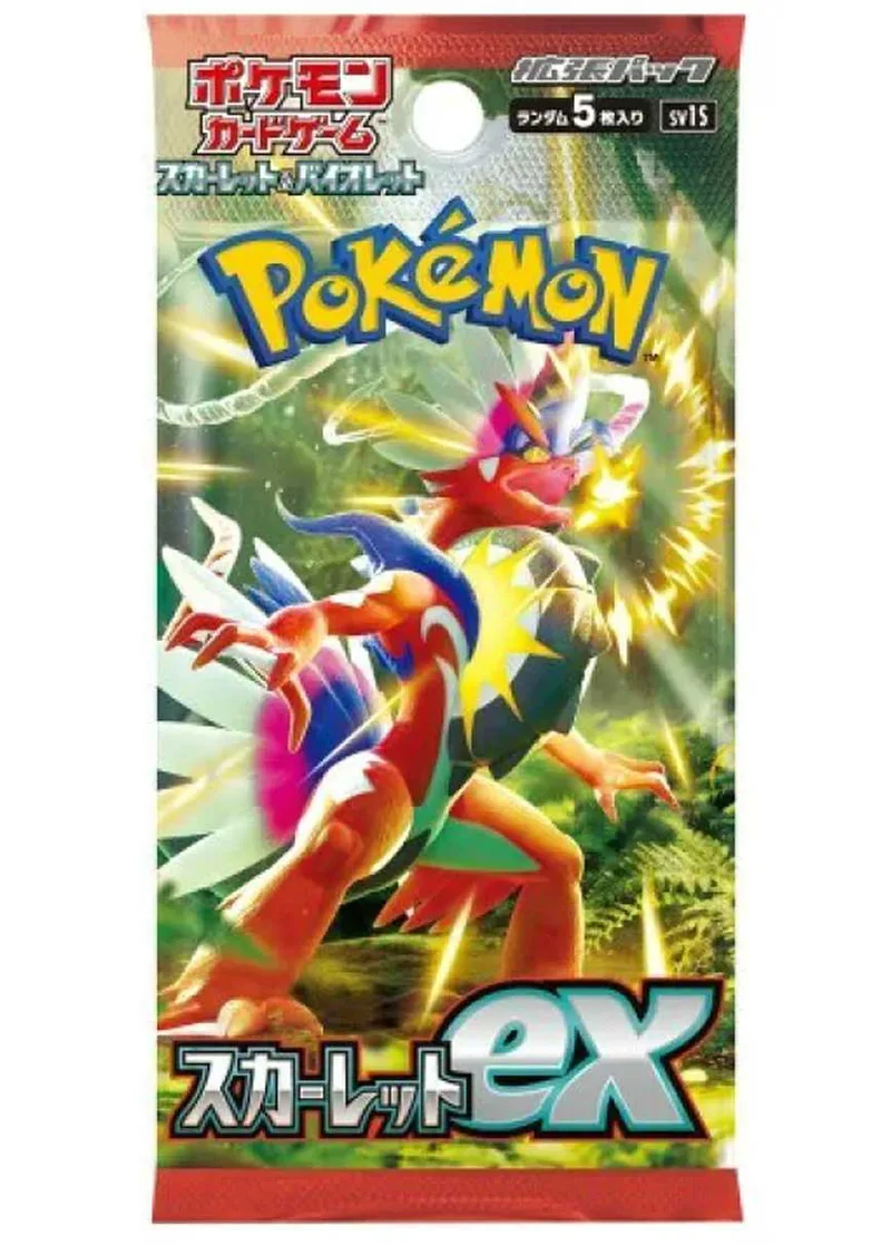 [1PACK]スカーレットex｜ポケモンカードゲーム