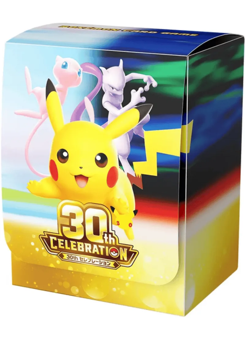 ポケモンカードゲーム デッキケース 30th CELEBRATION｜ポケモンカードゲーム