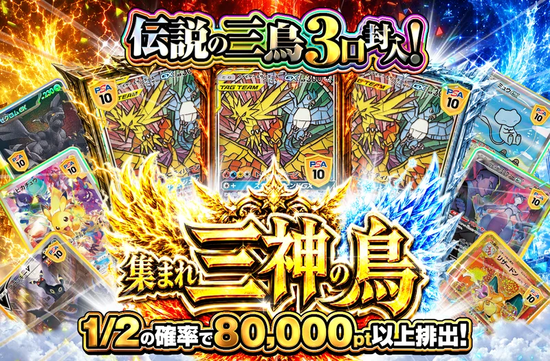 集まれ三神の鳥｜ポケットクロス